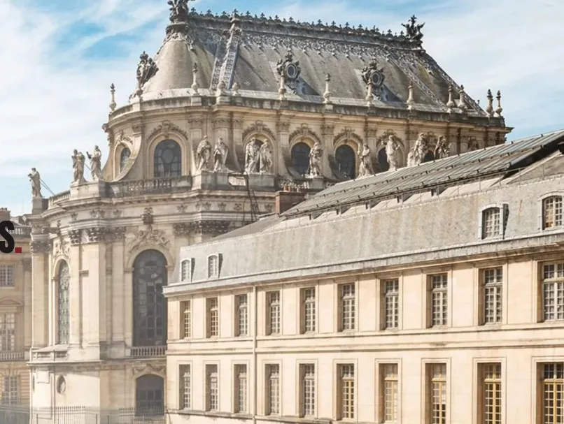 Château de Versailles, vue sur la chapelle royale